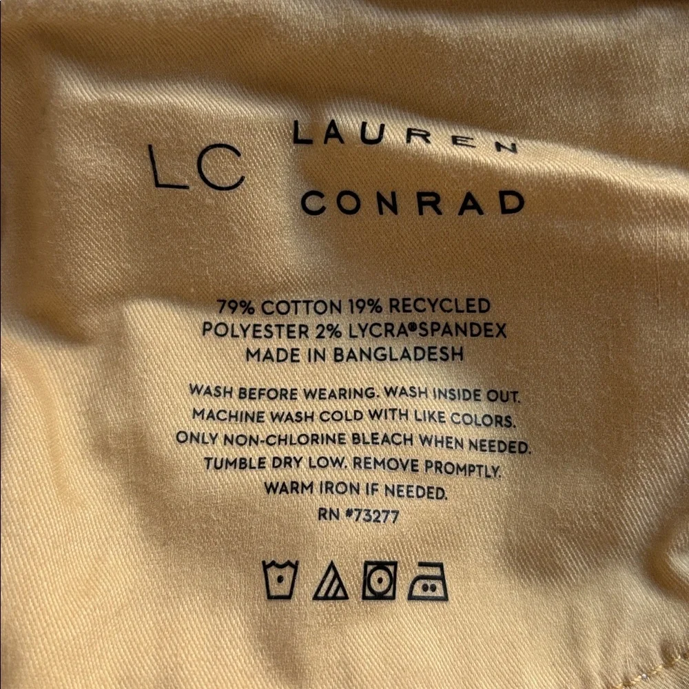 LC Lauren Conrad distressed white